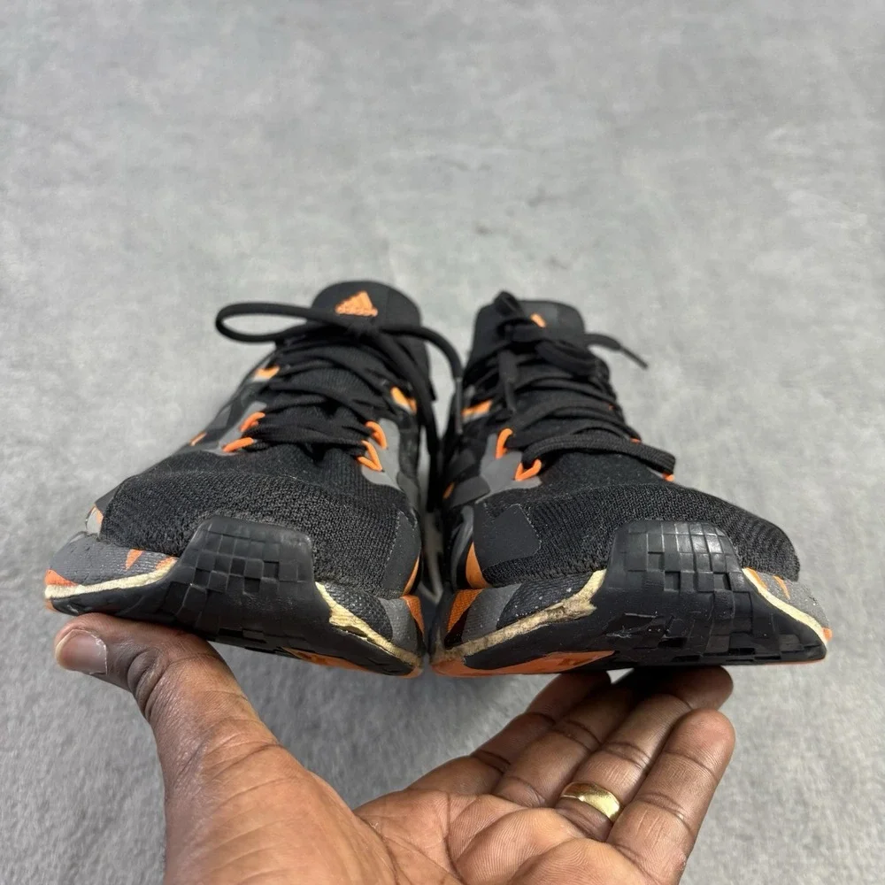 Adidas Shoes X9000L4 Mens 13 Running Sneakers Black Orange FW8413 Athletic Sport